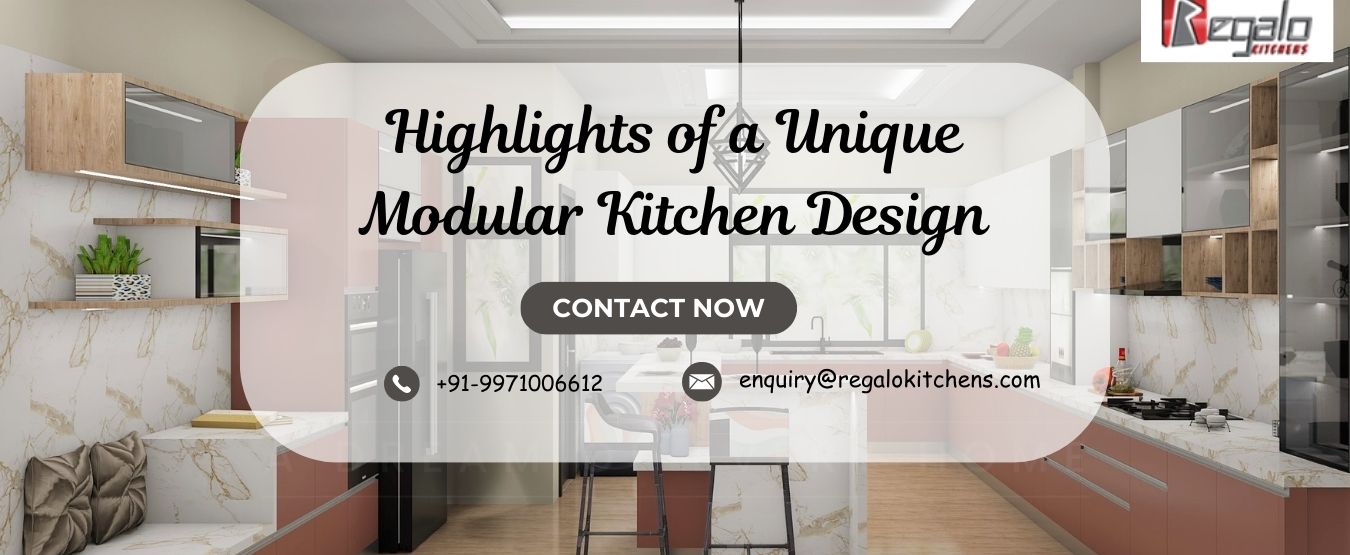 Highlights of a Unique Modular Kitchen Design